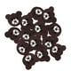 thumbnail image 4 of Botones de oso 50 piezas colores marrones 2 agujeros botones de para manualidades, botones de para manualidades, botones decorativos, 4 of 9