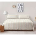 thumbnail image 1 of Fabstyles Painted Stripe Sheet Set Multi King, 1 of 1