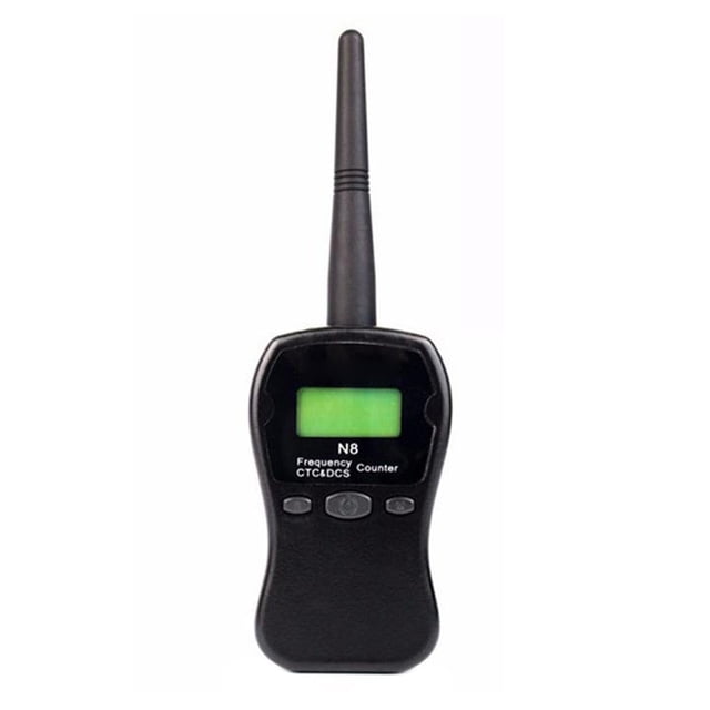 N8 Medidor de frecuencia de mano Contador de frecuencia Probador Analizar dispositivo N8 Interphone Tono analógico digital Sweethay TX1001-01B