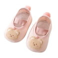 thumbnail image 6 of Dakaela Infant Baby Boys Girls Slippers Cozy Toddler Slip on Walking Sneakers Indoor Newborn Casual Barefoot Crib Socks Shoes Pink 5, 6 of 7