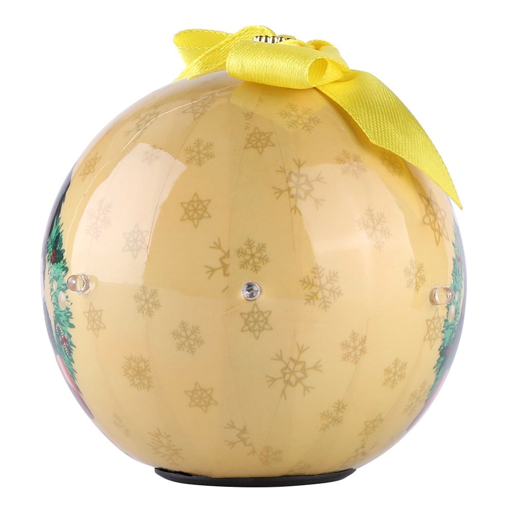 Dog Collection Twinkling Lights Christmas Ball Indoor Decorative Ornament