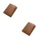 thumbnail image 2 of Guardurnaity Cartera de cuero para hombre, plegable, Vintage, exquisita, con bolsillo para fotos, triple, elegante, para marido, Notecase, regalo de Café Ligero 2piezas, 2 of 6