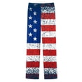 thumbnail image 4 of JLFKNG Mens Casual Pants Independence Day Patriotic Printed Pajama Pants Ankle Length Breathable Loose Fit Mens Dailywear, 4 of 4