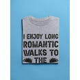 thumbnail image 3 of Romantic Talks To The Taco Truck Men T-Shirt, Male Medium, 3 of 4