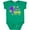 Kelly Green, variant on Inktastic My 1st Mardi Gras with Dots Boys or Girls Baby Bodysuit