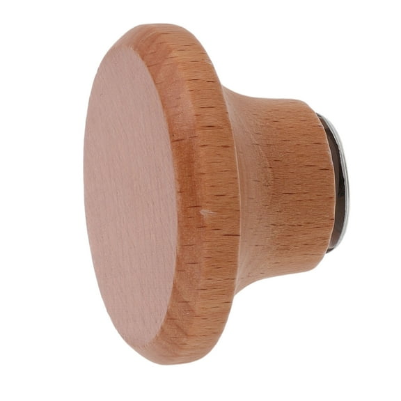 LOLIPPYY Round Wooden Pot Lid Handle Replacement, Kitchen Accessory for Home Cooking, Easy Install, 1 Piece