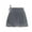 A-Dark Gray40, variant on Women Side Tie Wrap Mini Skirt High Waist Layered Flowy Chiffon Casual Versatile Short Skirt