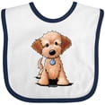 thumbnail image 3 of Inktastic Kiniart Mini Goldendoodle Boys or Girls Baby Bib, 3 of 4