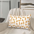 thumbnail image 5 of Daiia Cartoon Squirrel Bedding Waterproof Pillow Protector Zippered Queen – Bed Bug Proof Pillow Encasement-14"x20", 5 of 6