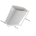 thumbnail image 2 of unbranded Papelera Multiusos Para Estudio Cocina Con Resistente Y Capacidad Amplia, 2 of 7