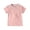 Pink, variant on Fnooota Girls Cotton T-shirts, Fashion Short Sleeve Casual Crew Neck Kids Tees Light Blue Size 3 T