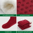 thumbnail image 5 of Women's Cozy Fuzzy Socks Warm Slipper Socks Grippers Fuzzy Fluffy Socks Soft Sleep Socks Winter Socks Cute Kawaii Socks, 5 of 6