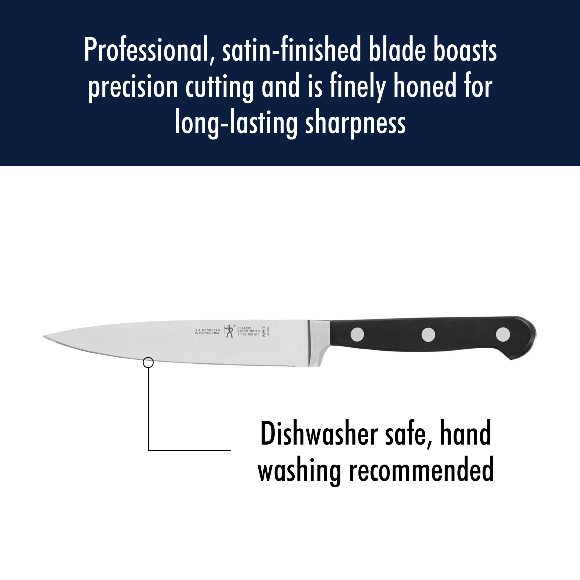 Henckels Classic Precision 3-pc Starter Knife Set - Bed Bath