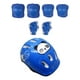thumbnail image 3 of Conjunto de casco de bicicleta para niños, casco de ciclismo, sombrero, casco de patinaje cómodo, monopatín Azul, 3 of 9