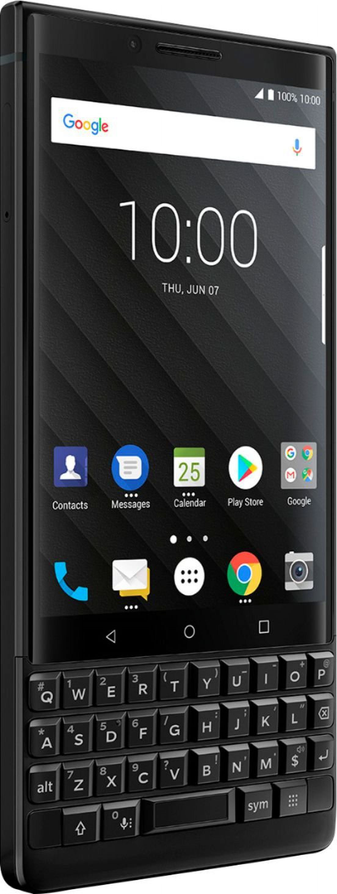 BlackBerry - BlackBerry KEY2 BBF100-6 (64GB,Black) d5e1d47a-a419-4331-842f-