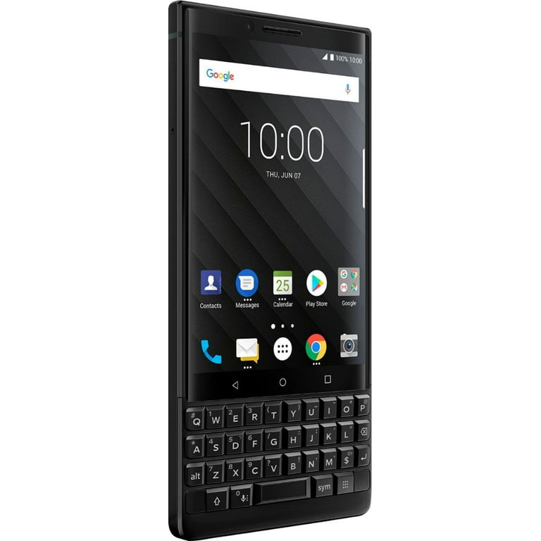 ANDROID - BlackBerry Key2 64GB dual SIM, SIMフリー BlackBerry Key2 64GB BBF100-6 Black Mobile Phone, GSM