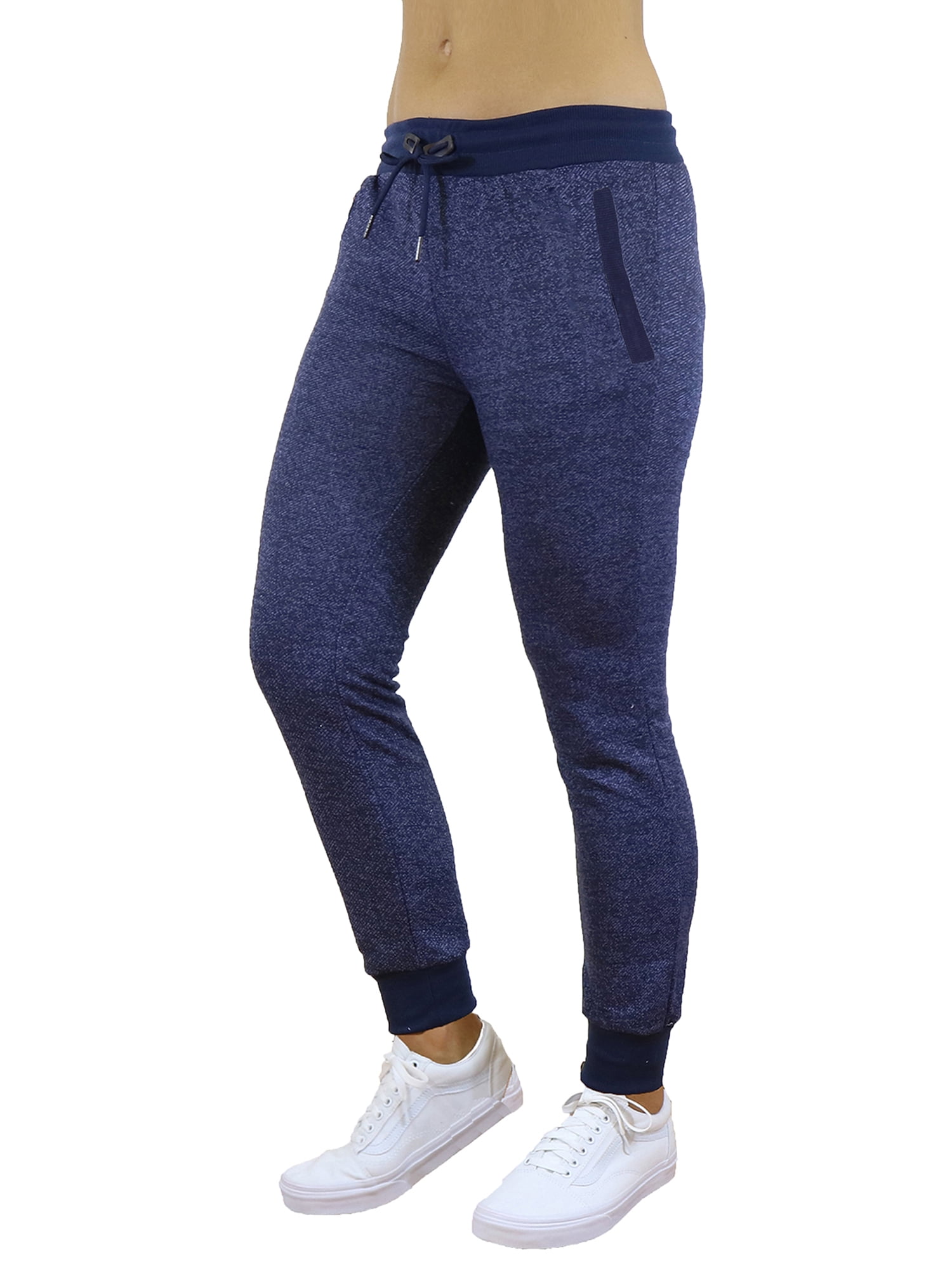 GBH - Women's Slim-Fit French Terry Jogger Sweatpants - Walmart.com ...