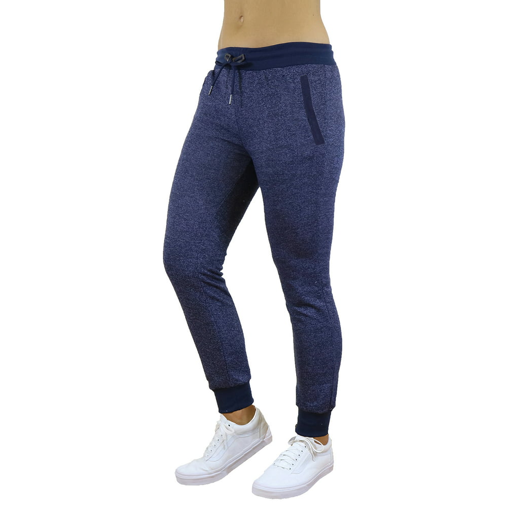 GBH - Women's Slim-Fit French Terry Jogger Sweatpants - Walmart.com ...