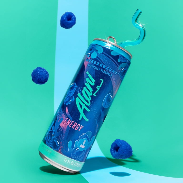 Alani Nu Natural Energy Drink - Zero Sugar, 200mg Caffeine