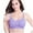 Purple, variant on Aoochasliy Bras for Women Pregnant Plain Color Bra Maternity Nursing Bras Vest Tops