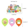 thumbnail image 3 of Squish Mallows Birthday Decorations, Squish Mallows Party Supplies Includes Birthday Banner, Cake Topper, Squish Mallows Balloons, Party Decorations S, 3 of 3