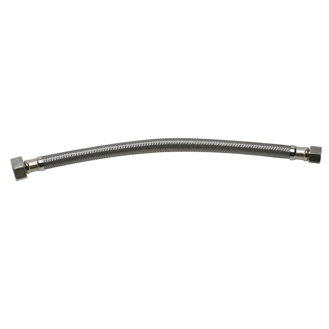 Conector de grifo Fluidmaster B1F12 30 cm de acero inoxidable