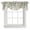 Beige, variant on Green Teal Eucalyptus Tie Up Valance Curtains for Windows, Kitchen Curtains Window Shades, Coastal Summer Starfish Light Filtering Roman Curtain Valances for Bedroom/Bathroom/Cafe 42"x12"