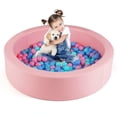 thumbnail image 6 of Resenkos 42.5" Round Foam Ball Pit with Washable Cover & Filling - Pink, 6 of 8