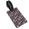 thumbnail image 3 of Daiia Vintage Skull Casino Durable Luggage Tags with Secure Strap Travel ID Tags Suitcase ID Tags Bag Identification Tags - Easy Identification for Men and Women, 3 of 8