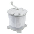 thumbnail image 4 of Manual Washing Machine, Simple Operation Nordic Grey Portable Hand Crank Washing Machine  For Apartment, 4 of 7