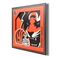 thumbnail image 1 of YouTheFan NFL Cincinnati Bengals Serie de logotipos 3D Arte de pared - 12x12, 1 of 1