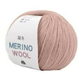 thumbnail image 4 of Dmlowu Yarn for Crocheting, Soft Thick Wool Velvet Crochet Yarn, Luxury Worsted Weight Yarn for Knitting Sweaters Gloves Scarf Diys Toys, 1.8oz/50g Multicolor Fiber Wool Yarn, Light Brown, 4 of 6