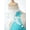 Lake Green&White, variant on CHICTRY Kids Girls Chiffon Shiny Sequins Ballet Leotard Dress Sleeveless Floral Dance Skirted Leotard