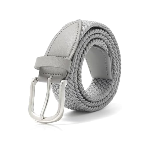 Eryueer Kids Elastic Braided Belt - Pin Buckle Stretch Golf Baseball Belts for Boys and Girls Aged 4-12 Years