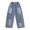 Blue, variant on HIPYLO Jeans for Girls Size 7-8 Ripped Jeans Kids Baggy Snow Pants Casual Pants Girls Clothes Size 10 12 Trendy Clothes for 7 Year Old Girls 7-8, Blue 11-12 Years