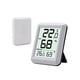 thumbnail image 1 of Termómetro Inalámbrico E Higrómetro Detector De Temperatura Y Humedad De Alta Precisión Con Pantalla Lcd Para El Hogar, La Oficina Y La Escuela Cateissary TO004269-00, 1 of 7