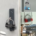 thumbnail image 3 of Heavy Duty 4 Dial Digit Combination Lock Weatherproof Security Padlock Outdoor Gym Safety Code Lock, 3 of 5
