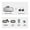 2 camera add 128G, variant on 7 Inch 200M Wireless 4CH DVR Recorder Mirror Monitor With AHD Reverse Backup Camera For Truck Bus RVs Car ,Clear Images