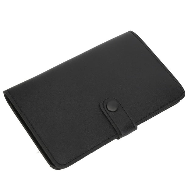 Bolsa Contenedor De Almacenamiento De Brocas Para Uñas, Bolsa Organizadora Multiusos Para Manicura Y Brocas De Uñas, PU Portátil Para Empujadores De Acero