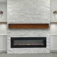 thumbnail image 2 of Duluth Forge 48in. Fireplace Shelf Mantel - Brown Finish - Model# DFSMN48-BR, 2 of 10