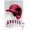 Premium Poster & Mount Bundle, variant on MLB Los Angeles Angels - Drip Helmet 22 Wall Poster, 14.725" x 22.375"