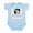 Sky Blue, variant on CafePress - Zookeeper Infant Bodysuit - Baby Light Bodysuit, Size Newborn - 24 Months