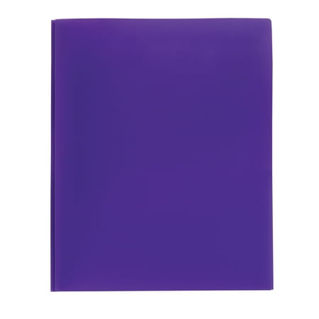UPC: 0735854927462 | Office Depot® Brand Poly 2-Pocket Portfolio With Fasteners  Purple