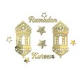 thumbnail image 1 of Pegatinas de pared de espejo acrílico Eid Mubarak, calcomanías de pared autoadhesivas, decoración del Festival de Ramadán, 1 of 7