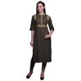 thumbnail image 1 of Bimba Viscose Santoon Kurta Summer Tunic Printed Straight KurtisÂ&nbsp;ForÂ&nbsp;Women, 1 of 5