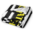 thumbnail image 2 of 911 Dispatcher Thin Gold Line Warm Ultra Soft Micro Fleece Couch Travel Chair Throw Blanket for Women Men Gift, 2 of 5