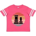 thumbnail image 3 of Inktastic Chess Player Retro Sunset Boys or Girls Toddler T-Shirt, 3 of 5