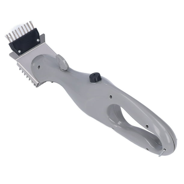 Cepillo Para Parrilla A , Limpieza A Diseño Ergonómico Limpiador Para Parrillas Para Barbacoa Operación Manual Material ABS Para Parrillas De Hierro Fundido Para