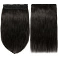 thumbnail image 3 of SEGO Clip in Hair Extensions Human Hair 3/4 Full Head 100% Real Remy Thick Hair Extensions Silky Straight Balayage Blonde Hair Pieces, 3 of 9