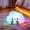 White,A, variant on Cute Cloud Shape Silicone Night Light, Squeezable Stress Relief Lamp Rechargeable, Soft Glow RGB LED Lamp For Bedroom Dorm Office Decor